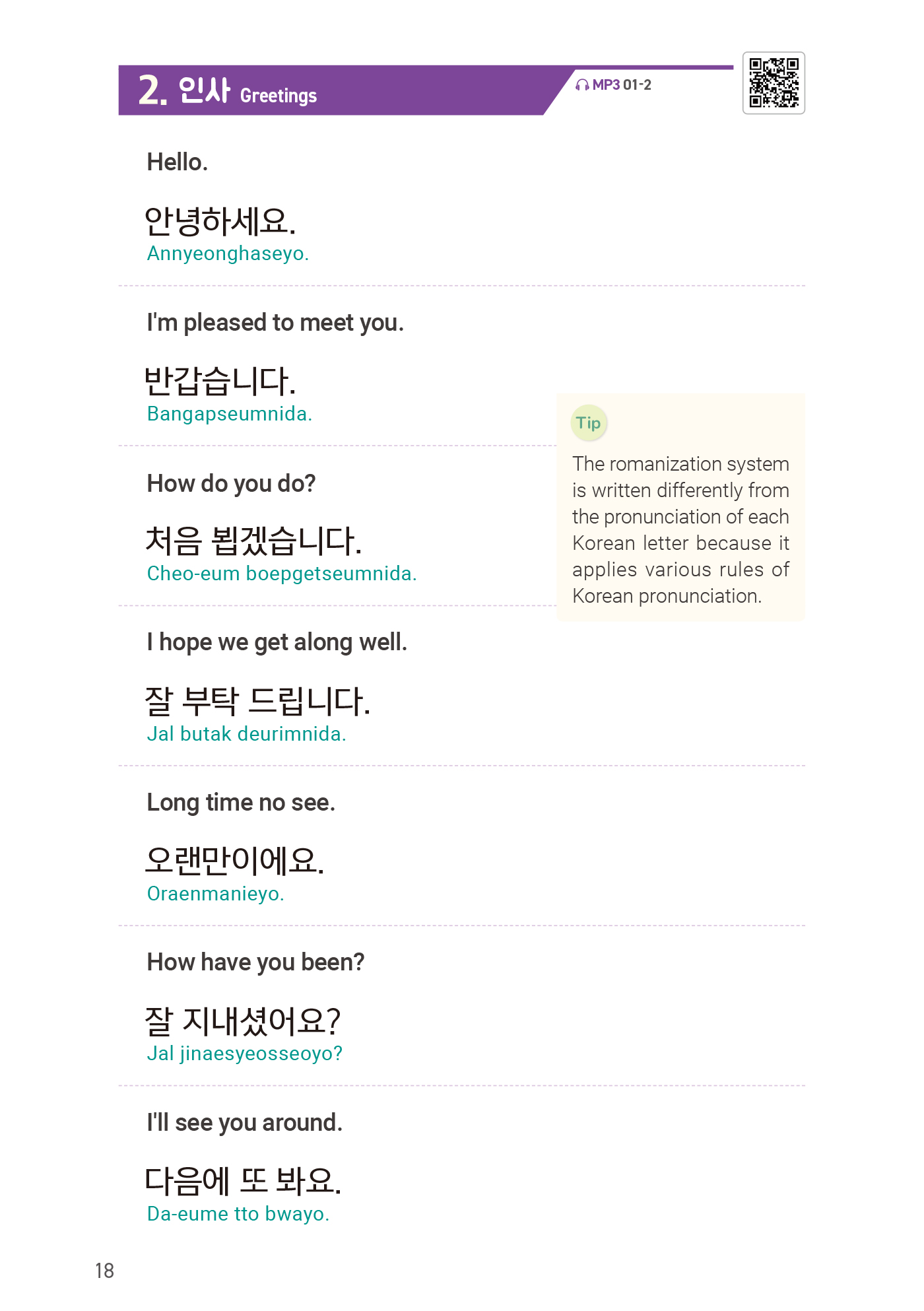 현지에서 바로 통하는 여행 한국어 회화 Useful Korean Travel Phrases