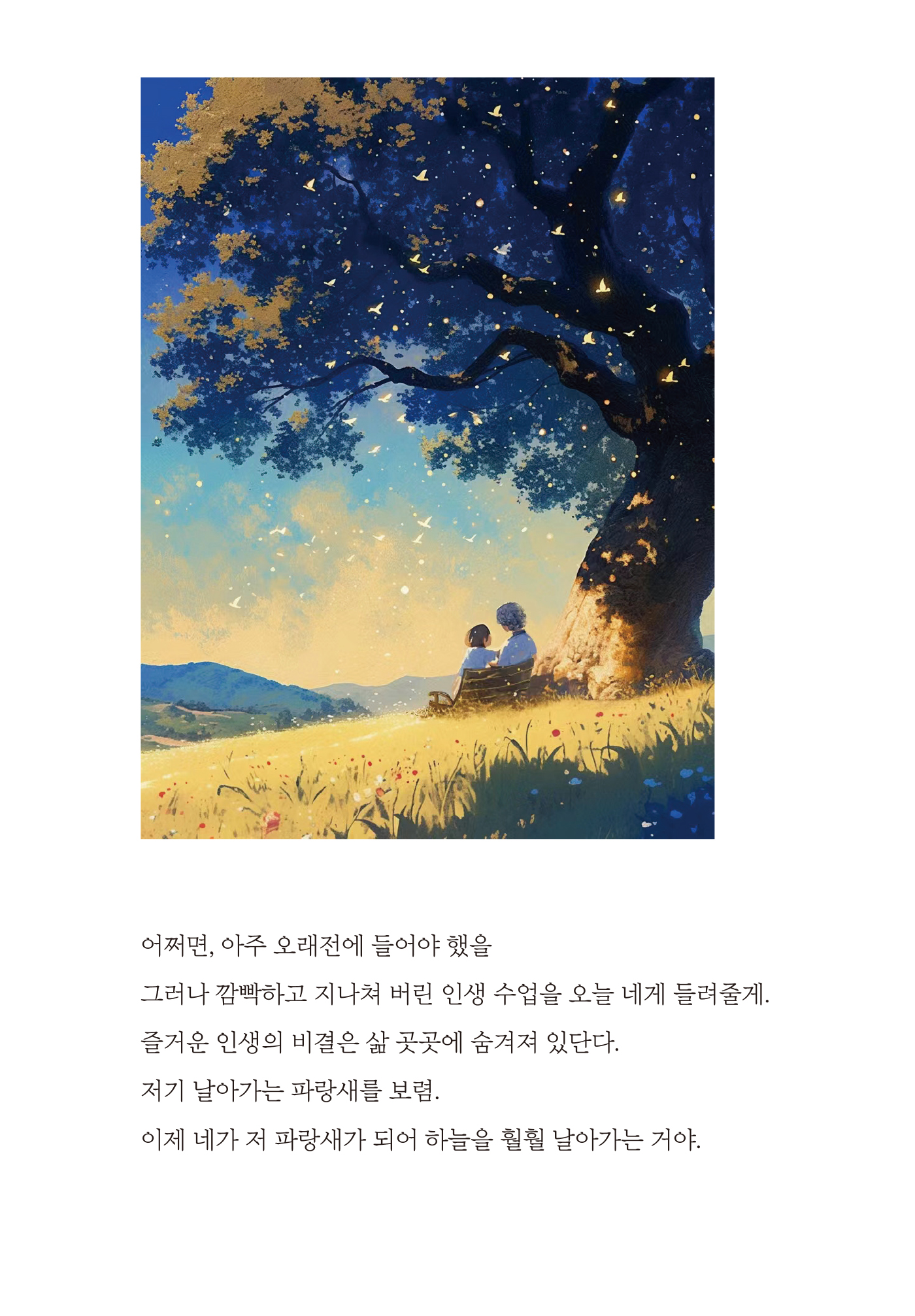 꼭 꽃이 될 필요 없어